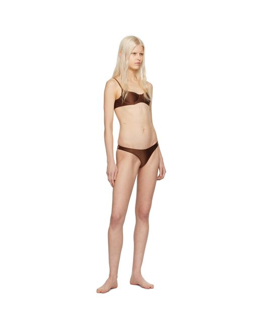 Frankie's Bikinis Multicolor Dove Bikini Bottom