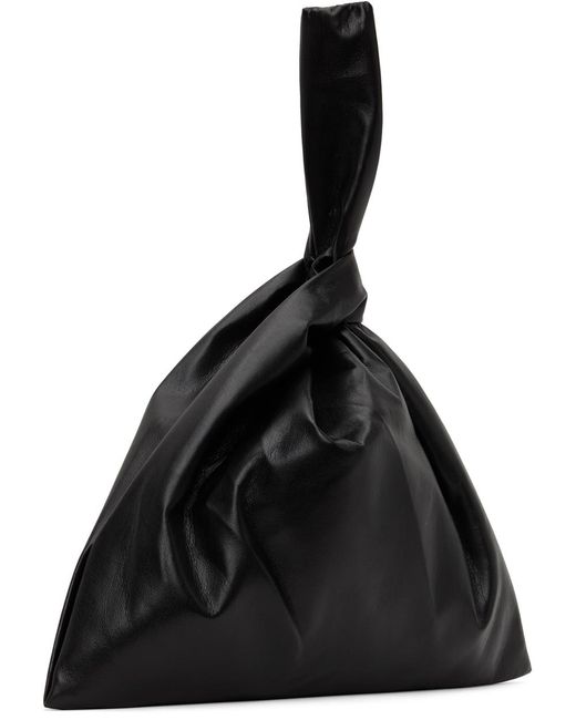 Nanushka Black Jen Large Alt-leather Clutch