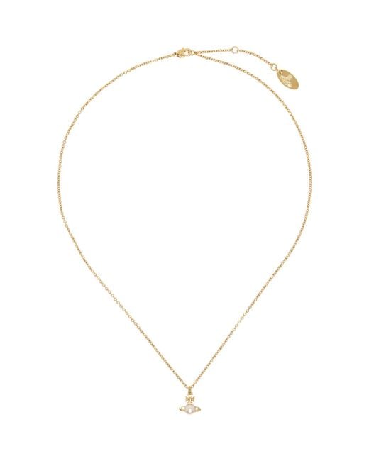 Vivienne Westwood Metallic Balbina Pendant Necklace