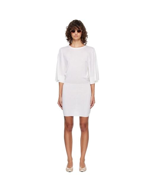 Jacquemus Black Off- 'La Robe Maille Mananco' Minidress