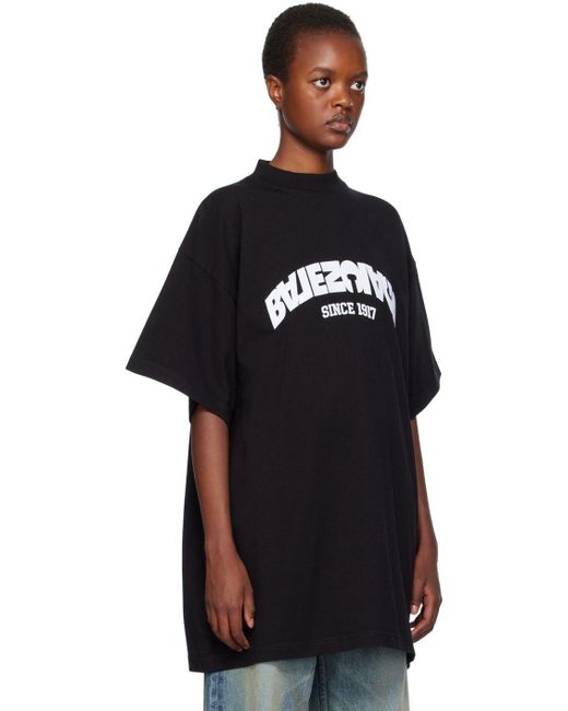 Balenciaga Black Back Flip T-shirt | Lyst