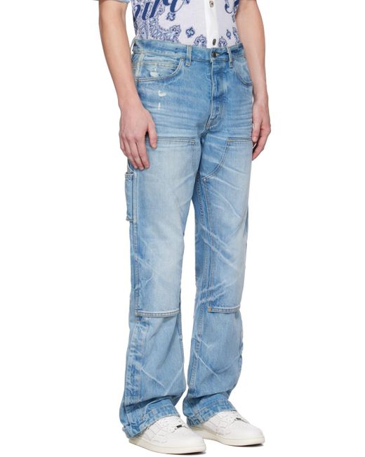 Amiri Blue Carpenter Jeans for men