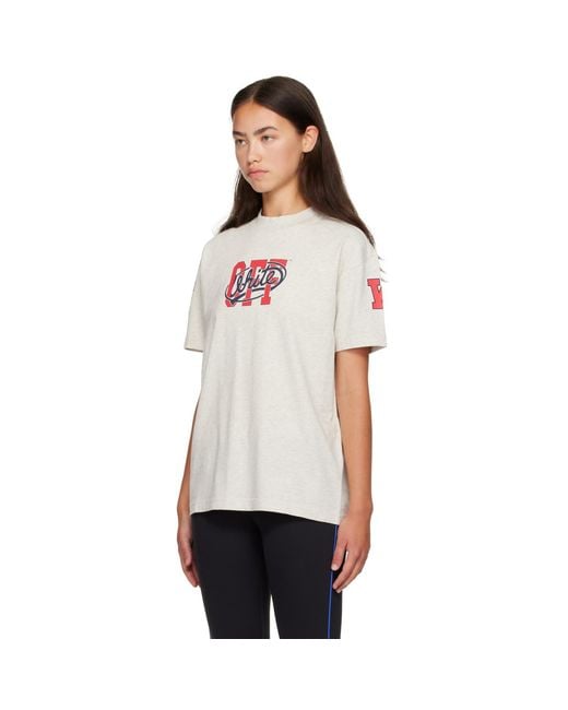 Off-White c/o Virgil Abloh White 'Off' College T-Shirt