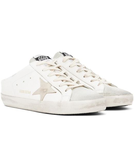 Golden Goose Deluxe Brand Black Super-Star Sabots Sneakers