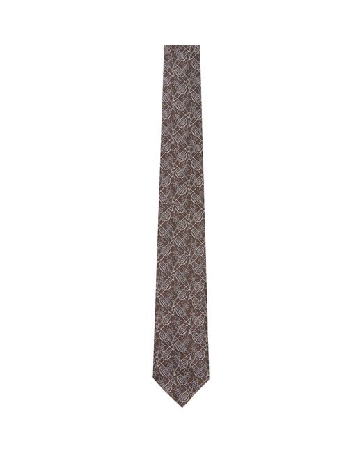 Vivienne Westwood Brown 8.5Cm 'Graffiti Orb' Tie for men
