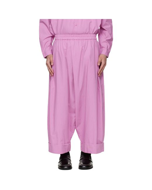 Toogood Pink 'The Baker' Trousers for men
