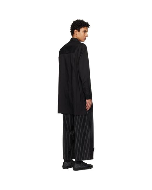 Y-3 Black Ut Long Sleeve Shirt for men