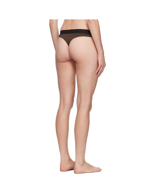 Tom Ford Black Modal Signature Thong