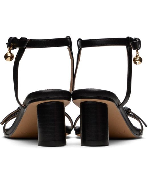 【関税込み】JW Anderson ブラック Kitten Paw ヒールサンダル JW Anderson Black Kitten Paw Heeled Sandals | Lyst