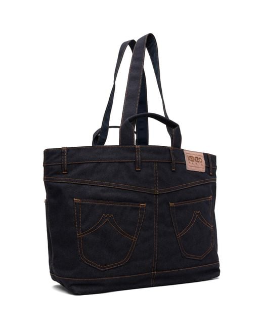 KENZO Black Paris Five Pockets' Tote