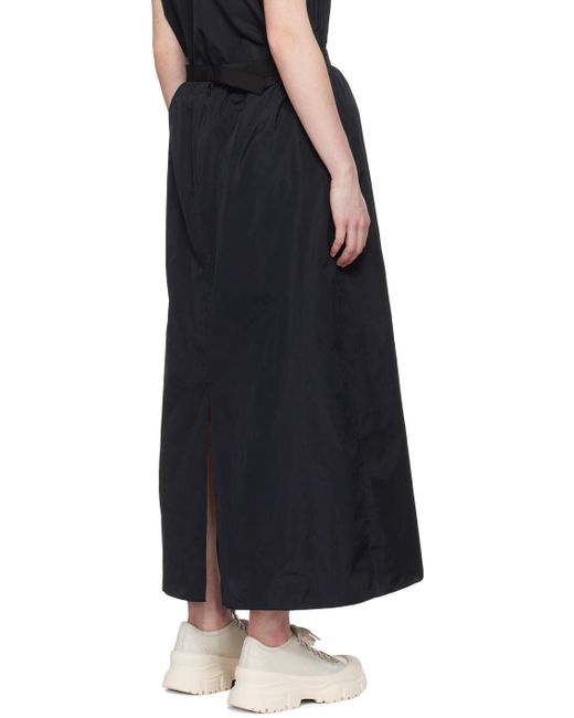 Sofie D'Hoore Black Long Pencil Maxi Skirt