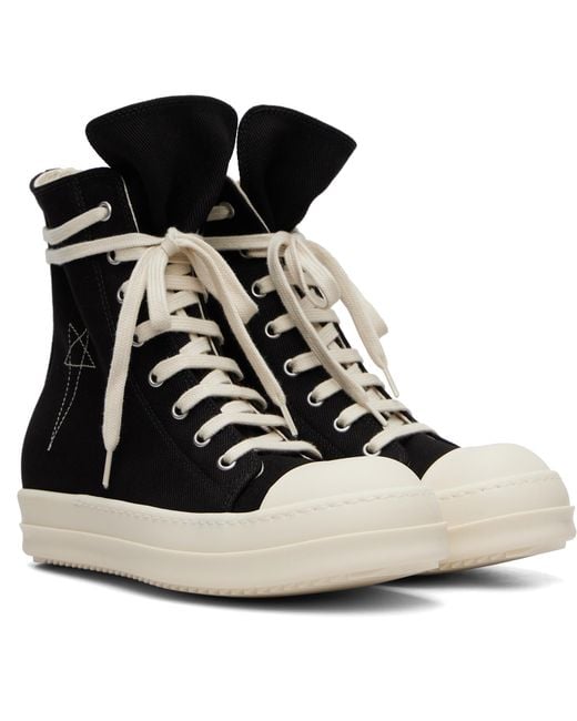 Rick Owens Black Tower Sneaks Sneakers for men