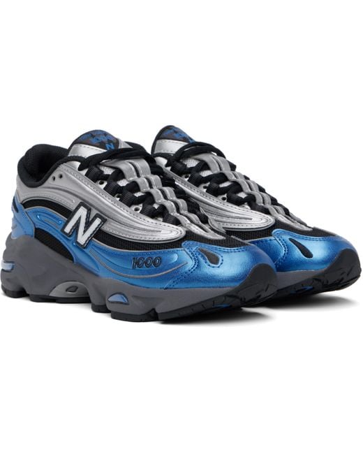 【関税込み】New Balance シルバー＆ネイビー 1000 スニーカー New Balance 1000 スニーカー | Flight Club Japan