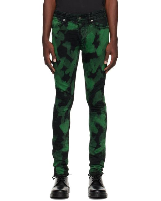 Ksubi Green Van Winkle Reakt Jeans for men