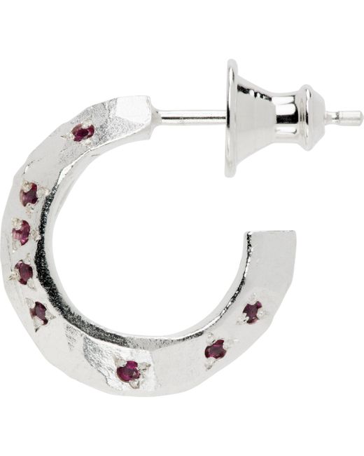 The Ouze Metallic Knife Edge Single Earring for men