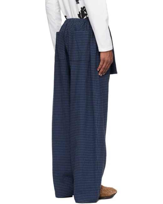 SC103 Blue Tile Trousers for men