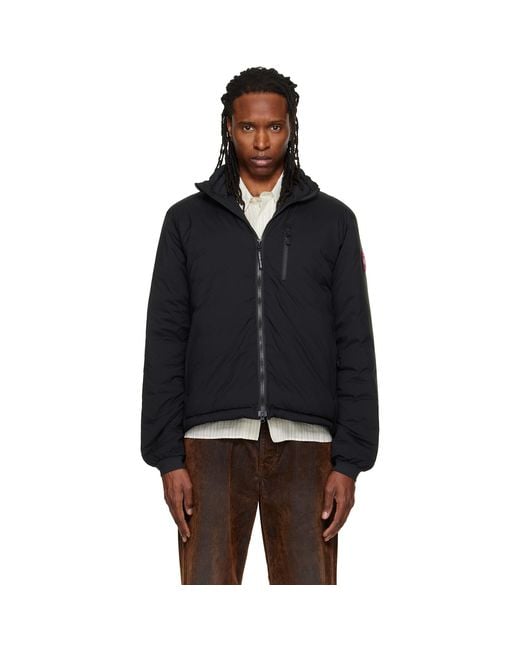 Canada Goose Black Lodge Down Jacket for men
