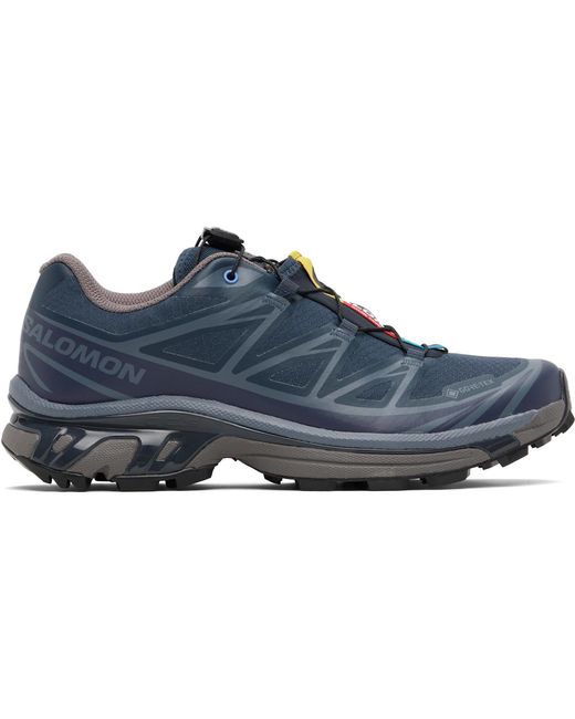Salomon Black Xt-6 Gore-Tex Sneakers for men