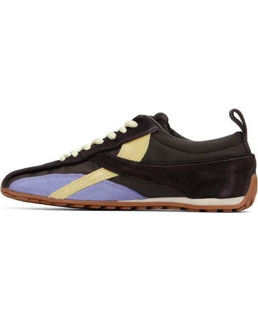 Alohas Black Tb.304 Nylon Leather Sneakers