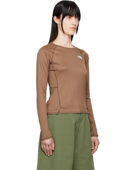 The North Face タン Sunriser スポーツトップス Green