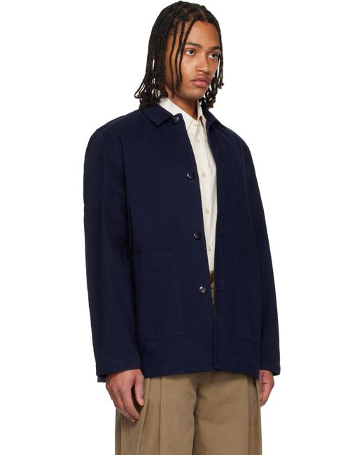 Toogood Men's Blue 'The Mechanic' Jacket