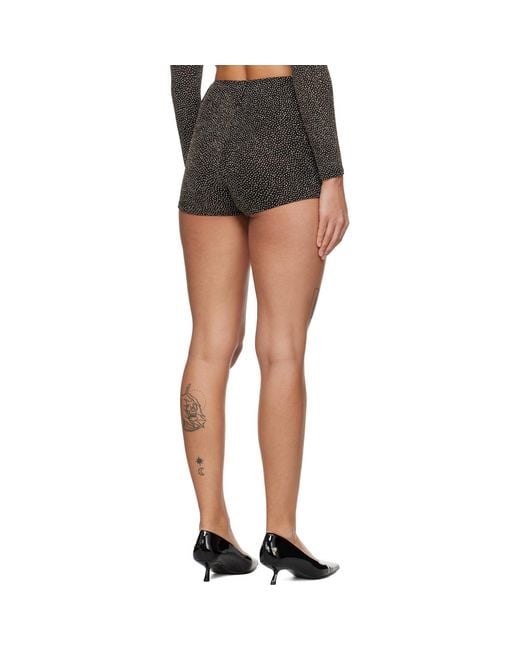 Beaufille Black Nikos Shorts