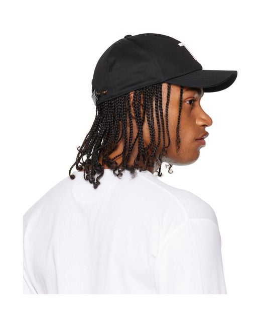 Tom Ford White Brushed Cotton Cap for men