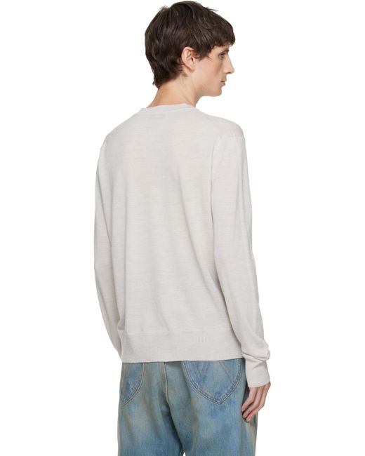 Pull Alex Blanc Cassé À Encolure Arrondie Vivienne Westwood pour homme en coloris Multicolor