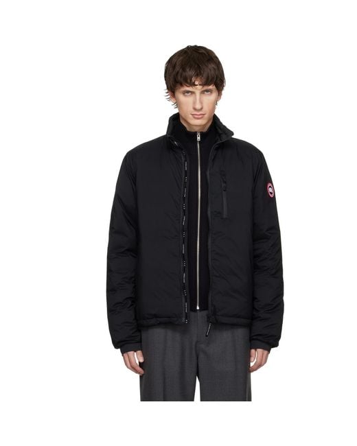 Canada Goose Black Lodge Down Jacket for men
