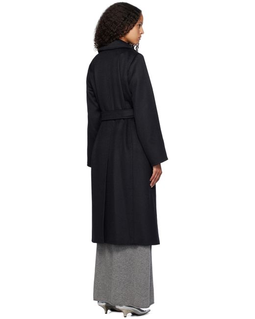 Max Mara Black Manuela Coat