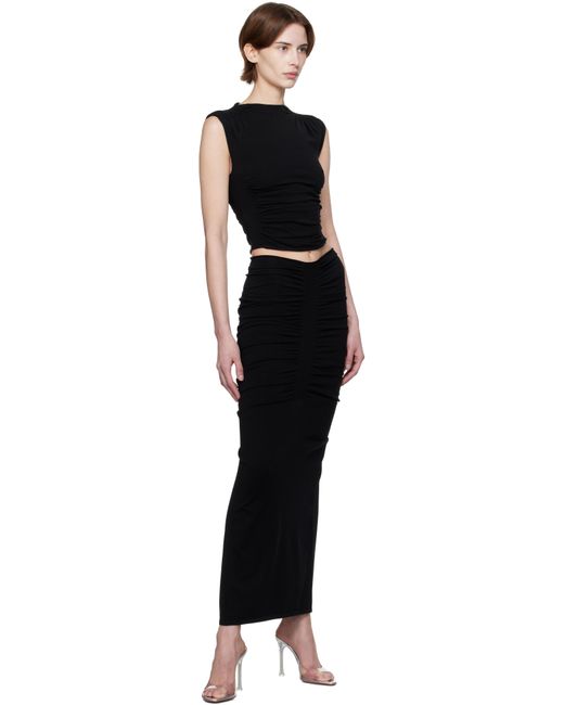 Alexander Wang ブラック ルーシュ トップス Black
