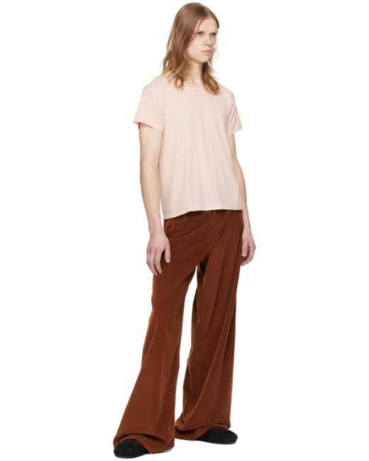 The Row Brown Chani Trousers for men