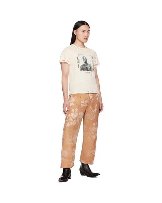 R13 Multicolor X-Boyfriend Trousers for men