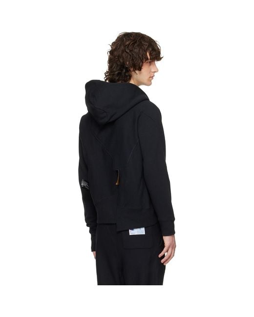 Undercover Black Champion Edition Uc2E1802-1 Hoodie for men