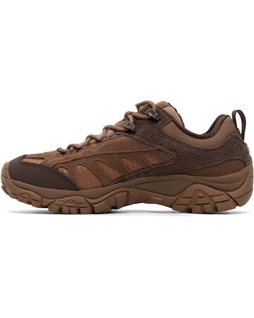 Merrell Brown Moab Mesa Luxe Se Sneakers for men