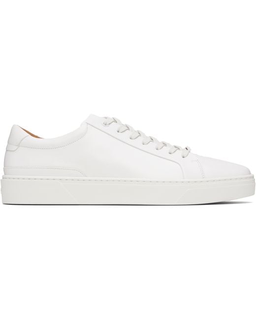Boss Black Gary Leather Low-Top Sneakers for men