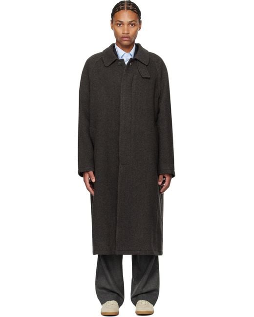 mfpen Black Installation Coat for men