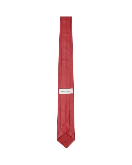 Ernest W. Baker Red Ssense Exclusive Classic Tie for men