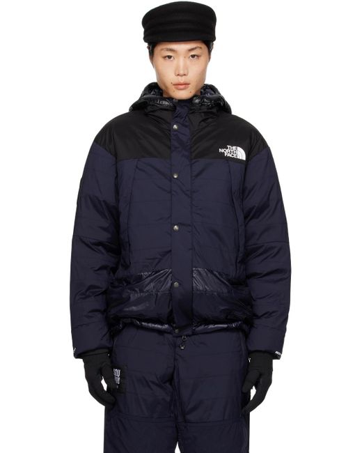 Undercover Blue Navy & Black The North Face Edition Mountain Down Jacket for men