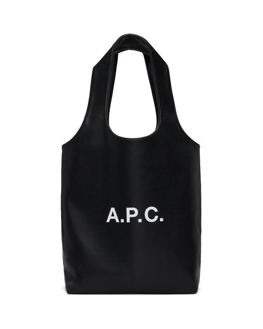 A.P.C. Black Ninon Small Tote for men