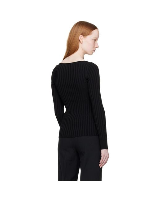 Stella McCartney Black V-neck Sweater
