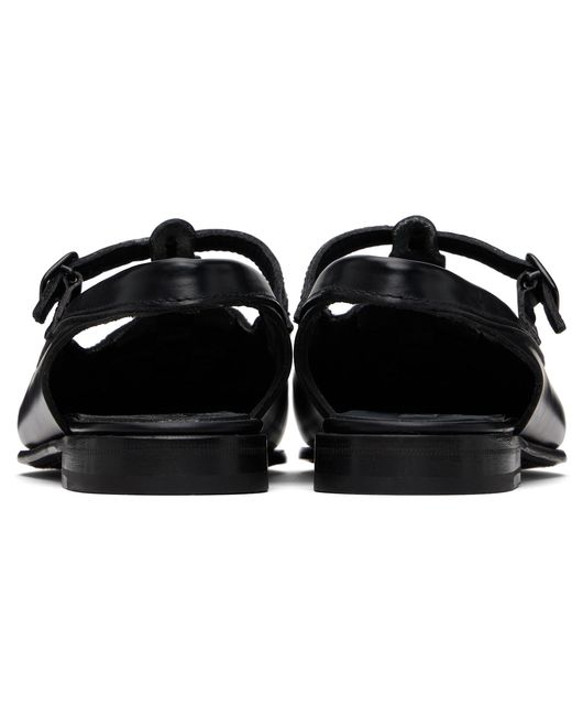 Hereu Black Roqueta Loafers