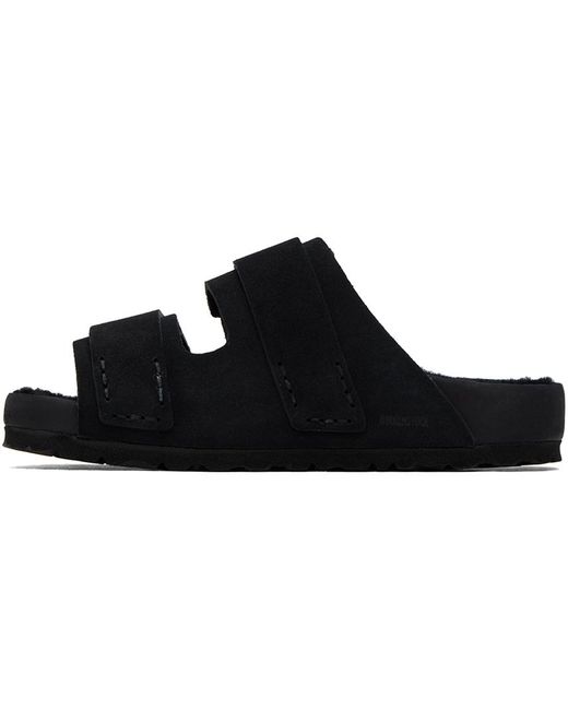 Tekla Black Birkenstock Edition Uji Sandals for men