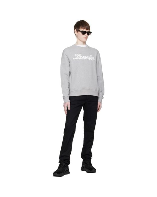 Baskets Jla Noires Lanvin pour homme en coloris Black