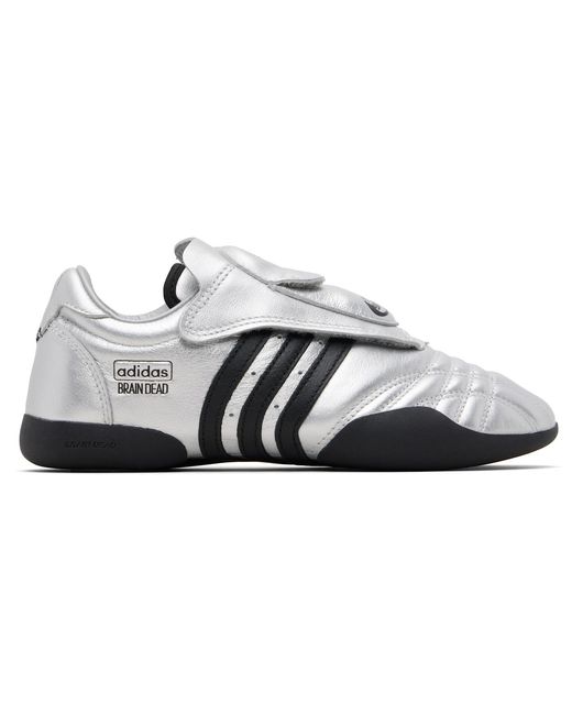 Adidas Originals Black Brain Dead Edition Taekwondo Sneakers for men