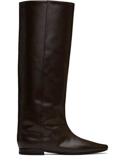 Loulou de Saison Black Lirone Tall Boots