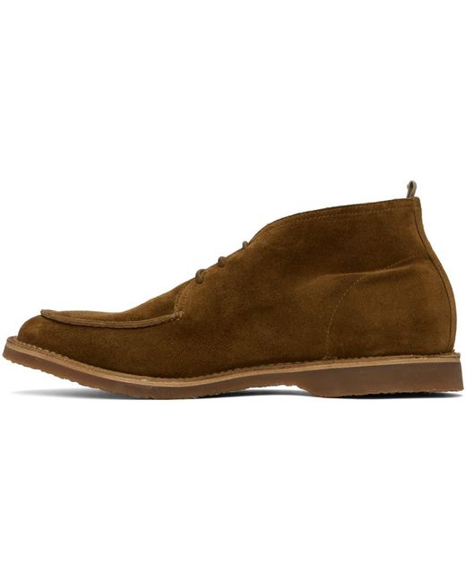 Officine Creative Black Brown Kent 002 Boots for men