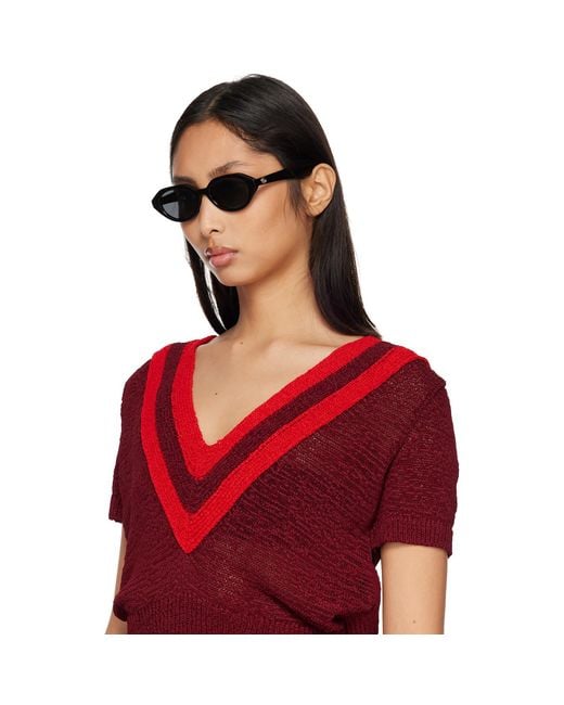 Gucci Black Simple Fit Sunglasses