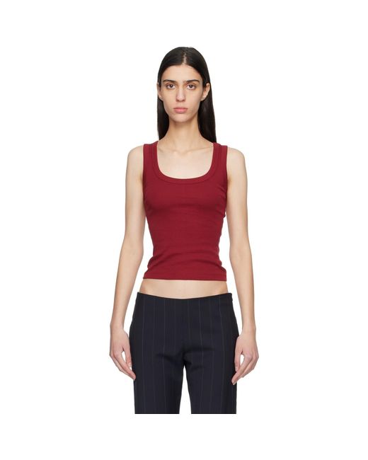 Flore Flore Red Hillie Tank Top