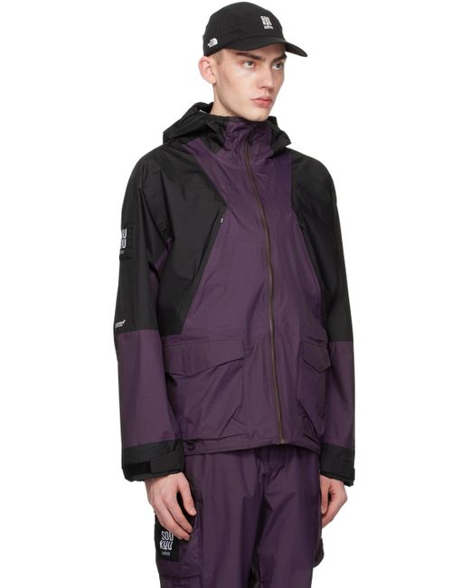 Undercover Purple & Black The North Face Edition Hike Jacket for men